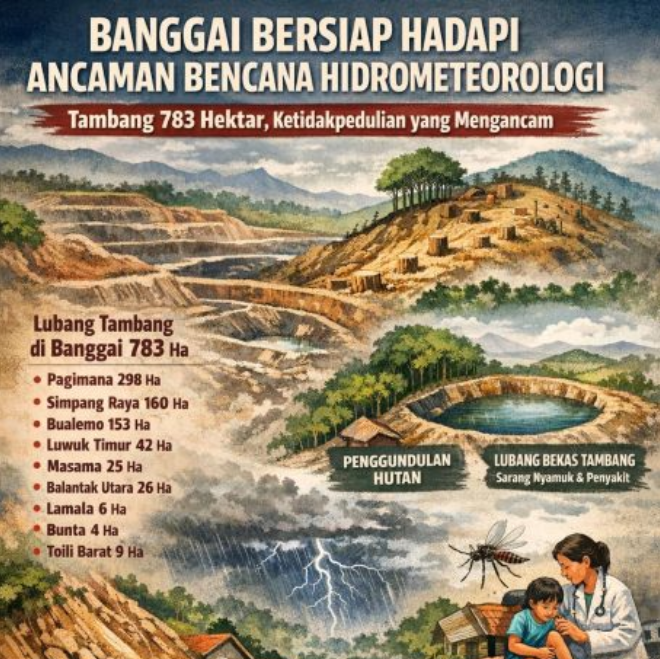 Banggai Bersiap Hadapi Ancaman Bencana Hidrometeorologi